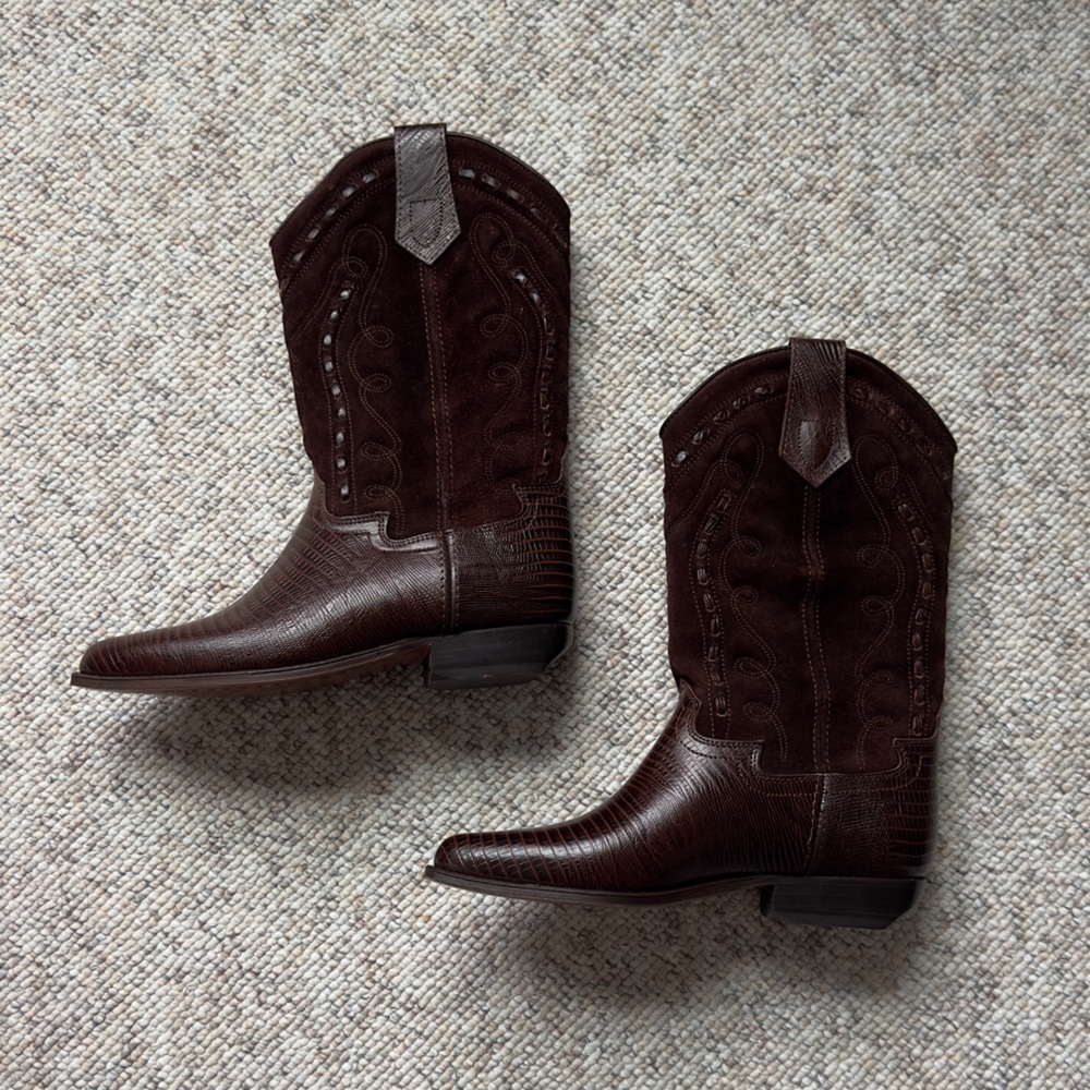 Leather Cowboy boots